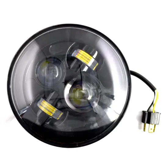 Custom 7\" Projector Headlight HID Lamp IP67 LED Motorcycle Headlight