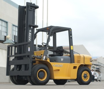 7t Diesel Forklift with Fork Positioner