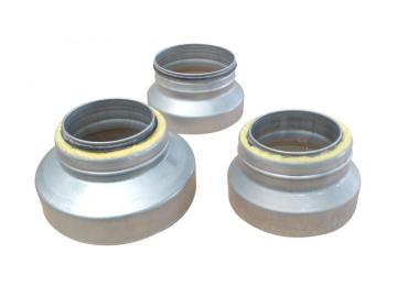 300 GVH 250 Pressed reducer male/female with KEN-LOK