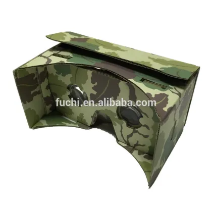 Cheap Army Camouflage Google Cardboard VR Cardboard Virtual 3D Glasses Of Phone Google Cardboard