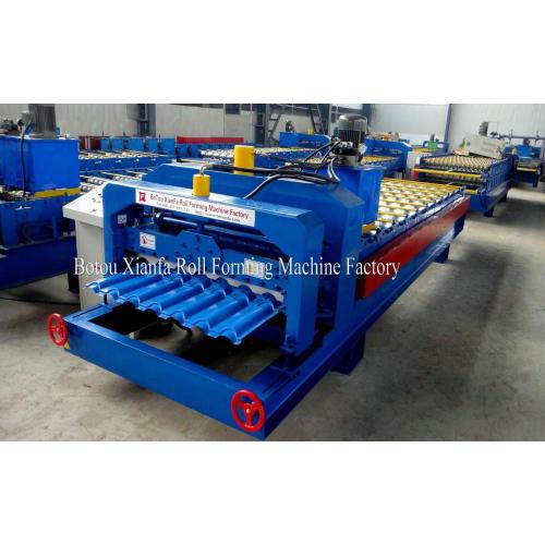 Step Tile Forming Machine Nigerian style Roof Glazed Tile Forming Machine Factory