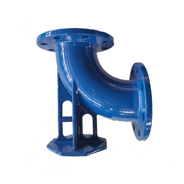 BS EN545 Double Flanged Pipe Fitting - Ductile Iron Duckfoot Bend Elbow 90 Degree