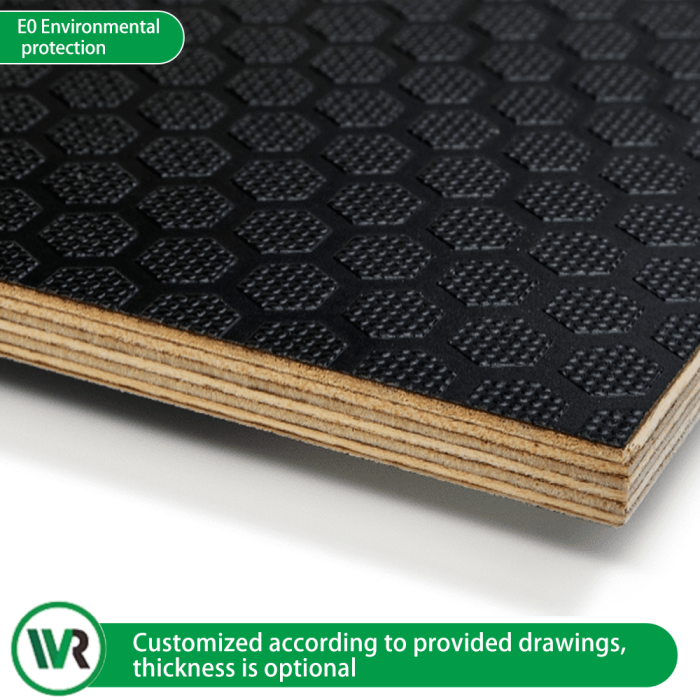 Papan Lapis Berhadapan Filem Tahan Lama untuk Kegunaan Industri