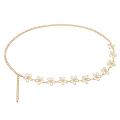 Flower Waist Chain Bikini Body Jewelry Chains Beach Belly Chain for the Waist Tassel Layered 18K Gold Body Chains for Women