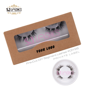 Vegan Pre-Cut DIY Silk Eyelash Extensions