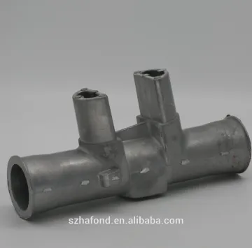 Customized big Aluminum die cast cars parts metal parts good price hot sale tube parts
