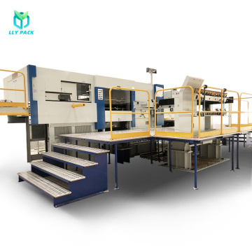 Slotter kecepatan tinggi Creasing flatbed die cutting mesin