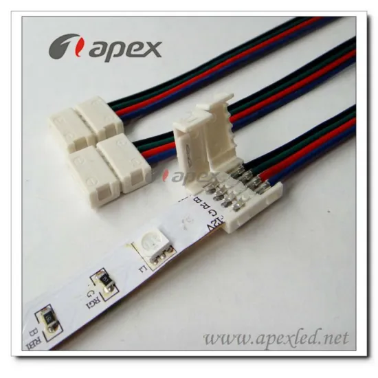 led lighting smd5050 strip clip RGB connector