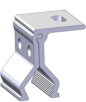 Solar aluminum angle clamp-1