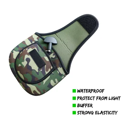 Camouflage Durable Fishing Reel Bag for JK S M L Spinning Reels