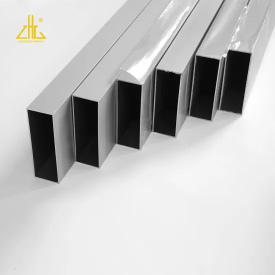 Aluminium Rectangular and Square Tubing Sizes with Powder Coating