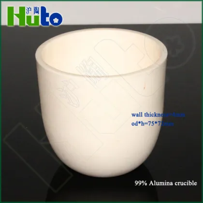 HUTO CRUCIBLE lab ceramic crucible