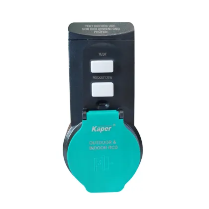 Germany Standard 10A RCD Adapter for Handheld Tools & Electrical Appliances