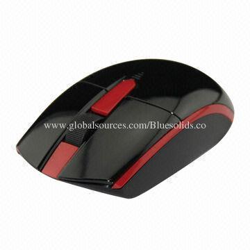 Wireless Mouse with 10m Working Distance and 2.4GHz Radio Frequency