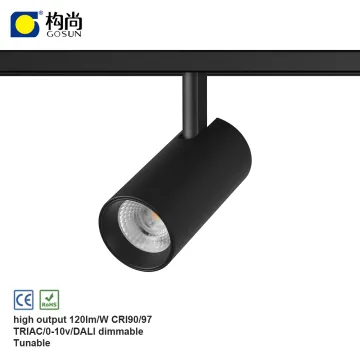 120lm/w CRI97 Suspended LED Track Light - 12W/42W 48V Pendent Ceiling Spotlight