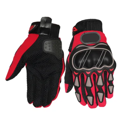 Motorcycling professional outdoor riding men`s gloves