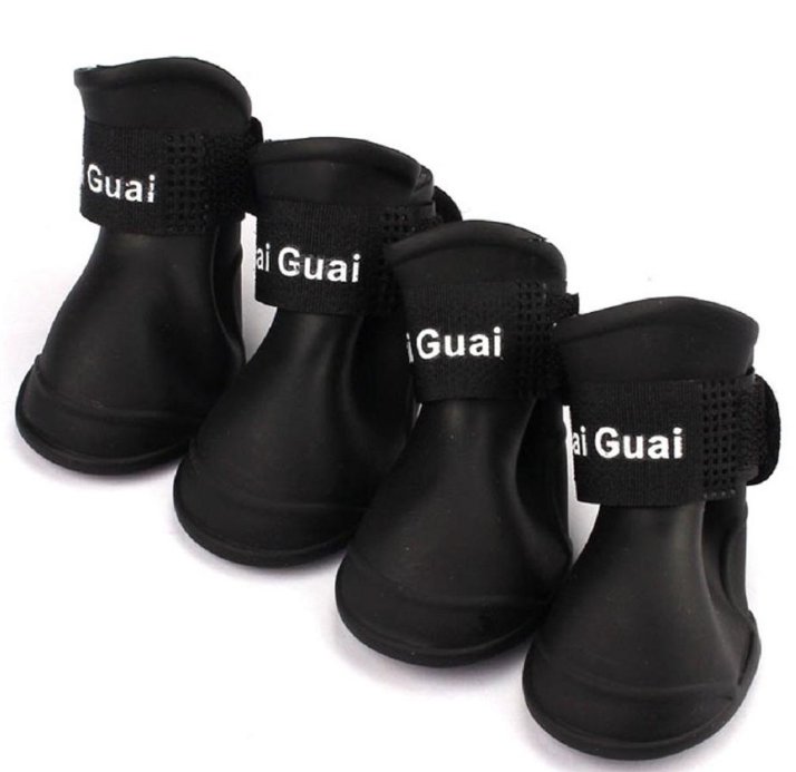 Dog Boots Reusable Silicone Pet Shoes