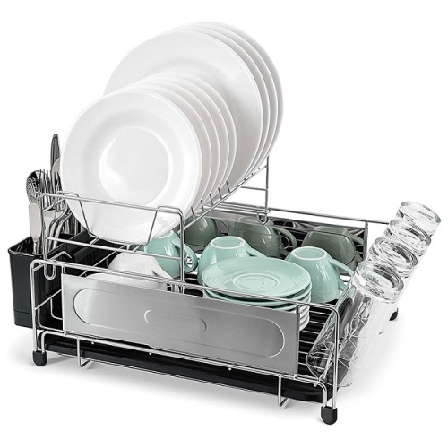 Stainless Steel Kitchen Dish Drying Rack High Quality Steel Frame Dish Rack Supplier