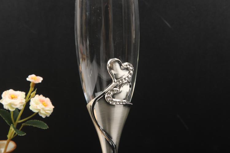 Elegant handmade crystal cup