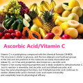 Alimentos / Cosméticos Grau Ácido Ascórbico Vitamina C Pó