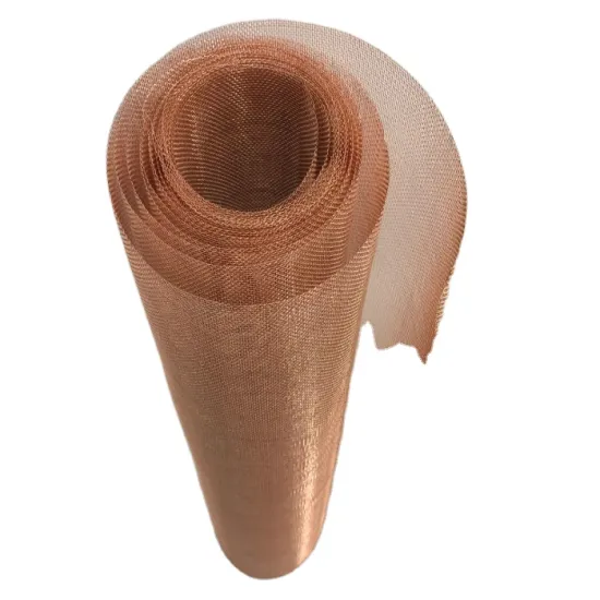 Fine Sound Insulation Copper/Tin Copper Wire Mesh for Microphones