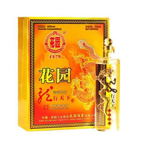 China Time-honored Brand HUAYUAN Baijiu,"Enter the Dragon",spirit from northeast China,42%vol,750ml