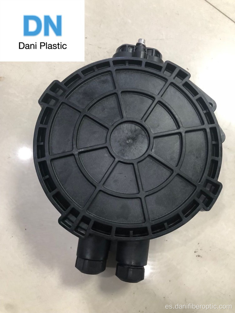 Caja de distribución de divisores de fibra
