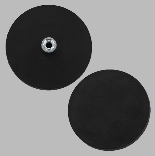 round base magnet rubber with PEM nut