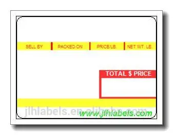 Ishida AC-300, AC-1000, AC-2000 47mm Scale Labels