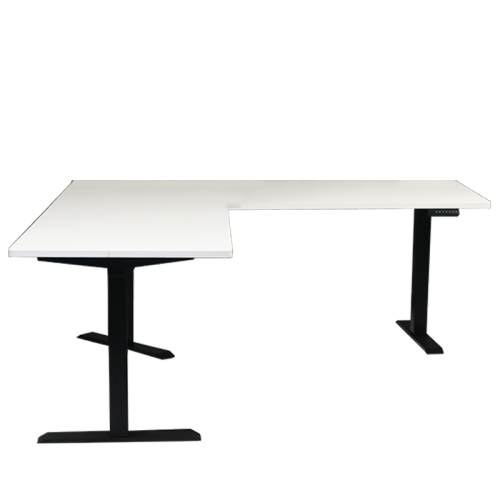 China L-shaped Height Adjustable Standing Desk Manufactory