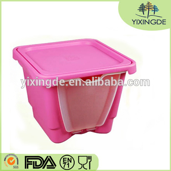 convenient to use Double open design Plastic Storage box