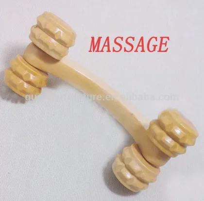 Wooden mini massage product foot massager body massager