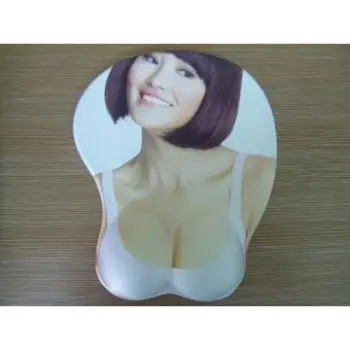 Ergonomic Sexy Girl/Lady 3D Gel Mouse Pad with Customer\'s Design