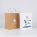 Custom Fashion Shopping Bag Brown Kraft Paper Bags