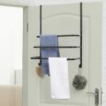 Door Hanging Bathroom Towel Holder with 2 Hooks