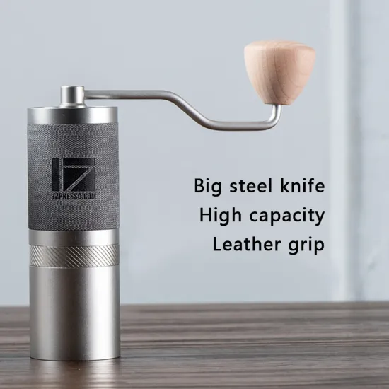 1zpresso j Manual Grinder Stainless Steel Coffee Grinders Portable Coffee Bean Grinder Aluminum Manual Coffees grinders