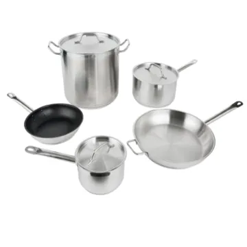 16 pcs Stainless Steel Cookware Set
