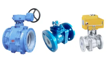 Electric GXPO Flange Lining Fluorine Ball Valve