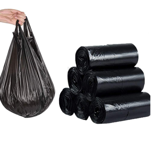 Venta al por mayor grande negro de Plastico LDPE bolsas de basura