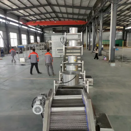 Factory Price Fish Freezing & Vegetable Quick-Freezing Equipment - French Fries Fluidized Quick-Freezing Production Line