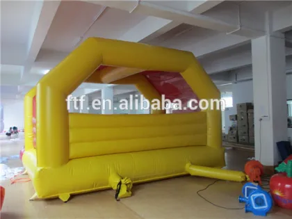 Cartoon water jumping castle
