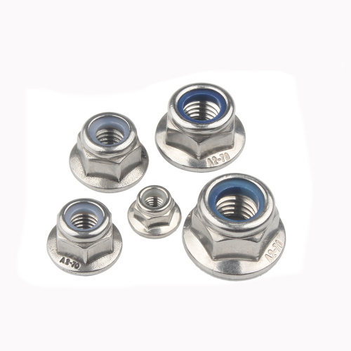 Flange Stainless Steel Nylon Nut Din6926