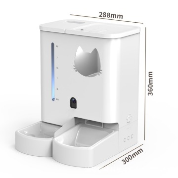 Smart Automatic Pet Feeder with Camera Water and Food Dispenser APP Control