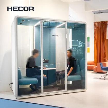 Tech-Integrated Duo Conference Booth