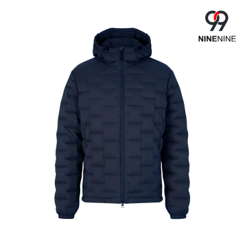 Veste Baffle à grille thermoscellée de qualité supérieure pour hommes
