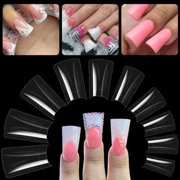 500pcs Duck Nail Tips - Custom False Nails French Faux Ongles