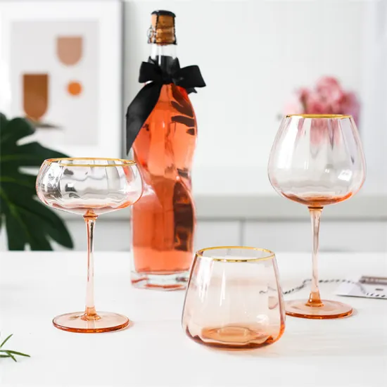 Wholesale Hot Selling Handcrafted Crystal Wine Glasses - Red and White Clear Wine Glass