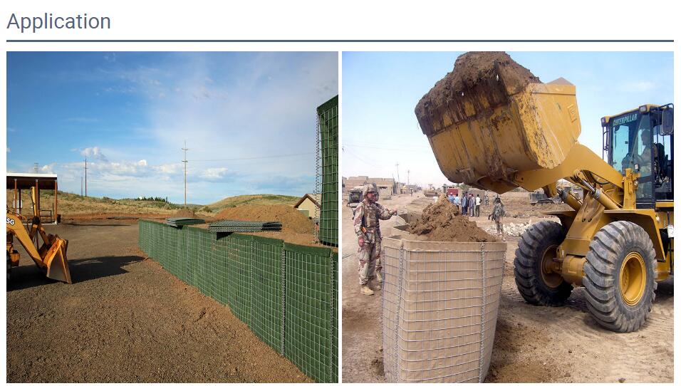 gabion defense application