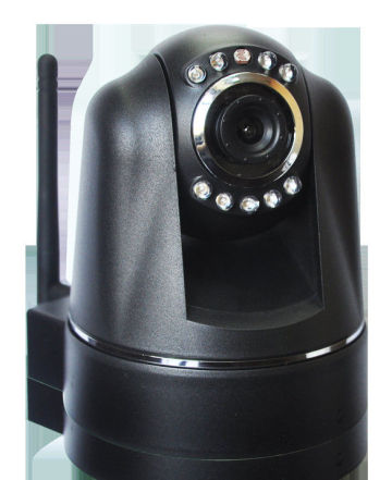 Cmos Rj45 Wireless Wifi Ip Camera / Ip Wireless Security Camera