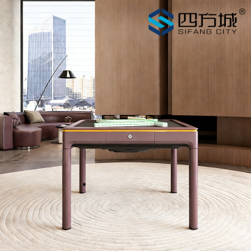 Роскошная автоматическая машина для маджонга T560 Mocha Brown